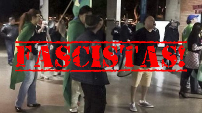 Militantes Fascistas invadem a Universidade de Brasilia e atacam estudantes