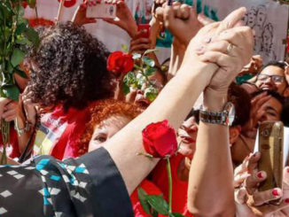 recebida com flores, a presidente eleita Dilma Rousseff disse que se pergunta todos os dias, quando acorda, quem do governo vai cair